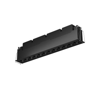 24W GS2230N12ML series 12 optics linear recessed downlight Aluminum body PMMA