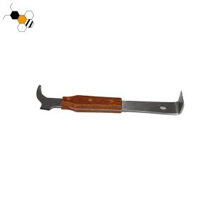 35.8cm Stainless Steel Chisel Hive Tool With Wooden Handle