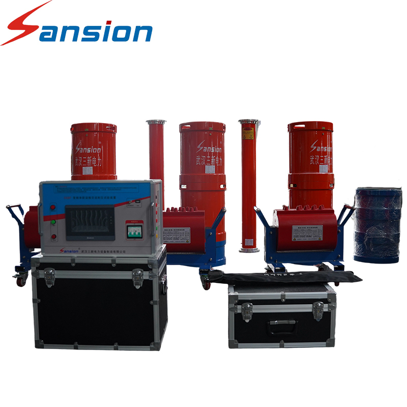 Variable Frequency Series Resonant High Voltage Test System AC High Voltage Withstand Tester for Power Cables, GIS, Transformers and Switchgear