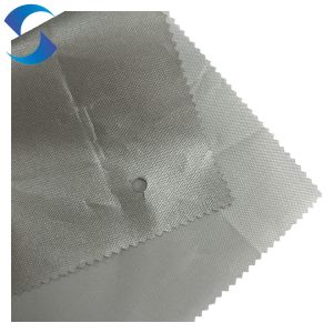 Light Weight Polyester Tent Fabric With Awning Customization With Silver Coated
