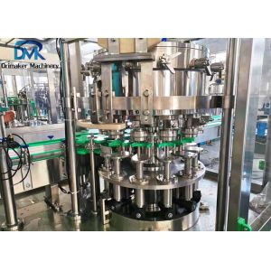 2 In 1 Can Filling Machine Rotary Liquid Filling Machine 1500bph