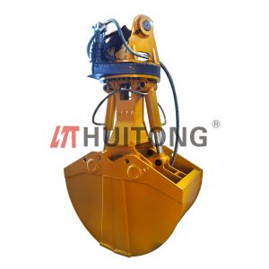 Excavator Clamshell Bucket Mini Manual Excavator Grab Bucket For E200, E120, E70