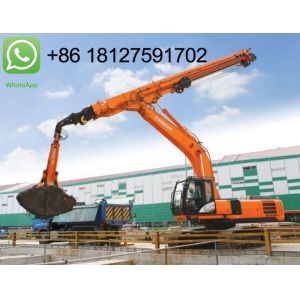 ZX330 Excavator Long Boom Best Choice For Heavy-Duty Projects Telescopic Arm 30M