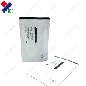 Gloss 3 layers Three Side Seal Pouch Rotogravuer Printing