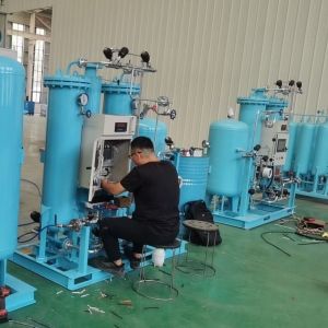 China Easy Installation Oxygen Gas Making Machine With Cylinder Filling System on sale