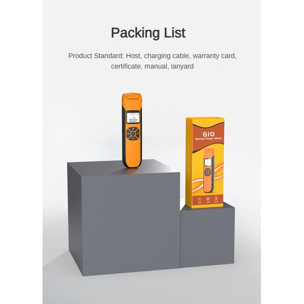 1300 1310 1490 1550nm Fiber Optic Power Meter 1mW 10mW 20mW 30mW