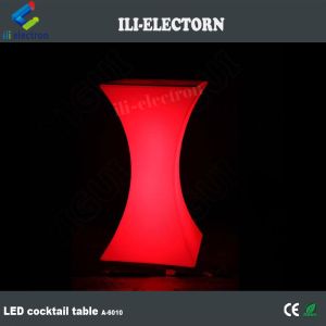 Square LED Light Cocktail Table Illuminated Waterproof For Wedding