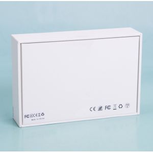 AI Paper White Cardboard Gift Boxes With Lids EVA Insert