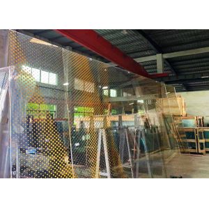 Backlit Printed Laminated Glass Facade Sentryglas Interlayer