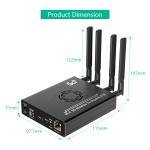 NGFF(M.2) 4G/5G Module To Type C Adapter With POE Module And Dual SIM Card Slot