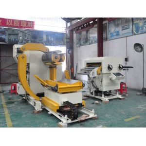 Pneumatic Punching Decoiling And Straightening Machine With Power Press Machines