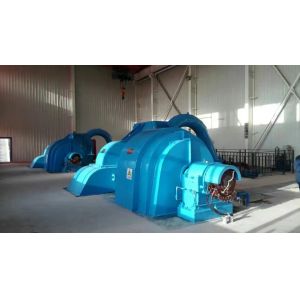 Power Plant Pelton Turbine Generator IP54 Brushless Air Cooling 50/60Hz Rated