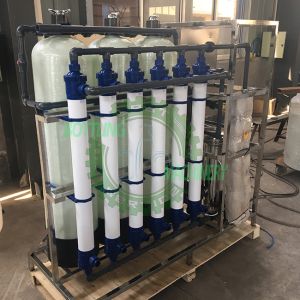 Hollow Fibre Ultra Filtration / UF Tap Mineral Water Purifying Machine