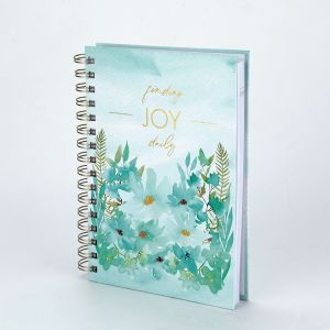 ISO9001 Hardcover Notebook Printing A4 A5 Spiral Notebook Planner For Monthly