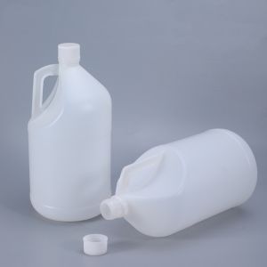 1 Gallon HDPE Square Chemical Detergent Jerry Can with Easy Grip Handle