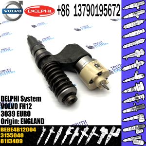 diesel fuel injector 3155040, 8113409, BEBE4B12001, BEBE4B12004 FOR VOL Trucks