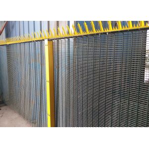 Anti Cut 1.8*2.4m Anti Climb Security Fencing Square Post