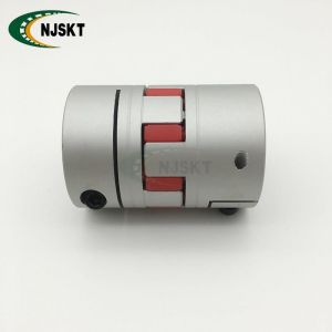 Feather Key Jaw Coupling 20mm Diameter 25mm Length Spider Jaw Coupling