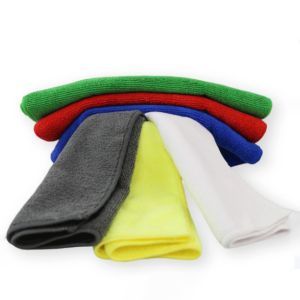 OEM Antibacterial Microfiber Wet And Dry Using Household Cleaning Towel