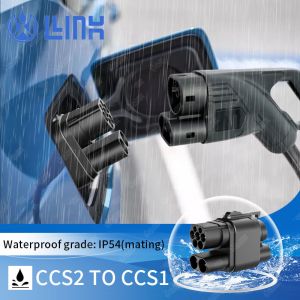 Factory Direct 250KW DC Charging Adapter New CCS2 to CCS1 EV Connector Fast