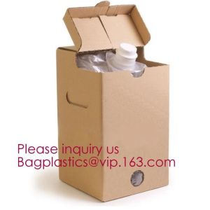 Wine Juice Water Oil Bag In Box With Tap Valve,3 L and 5 L Wine bag in box