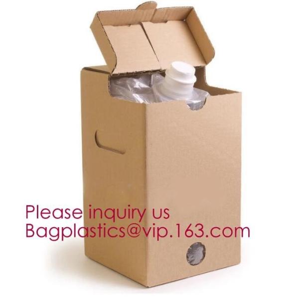 Wine Juice Water Oil Bag In Box With Tap Valve,3 L and 5 L Wine bag in box