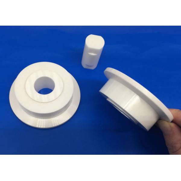 Quality High Fracture Toughness Zirconia Ceramic Roller Pulley with Ceramic Shaft for sale