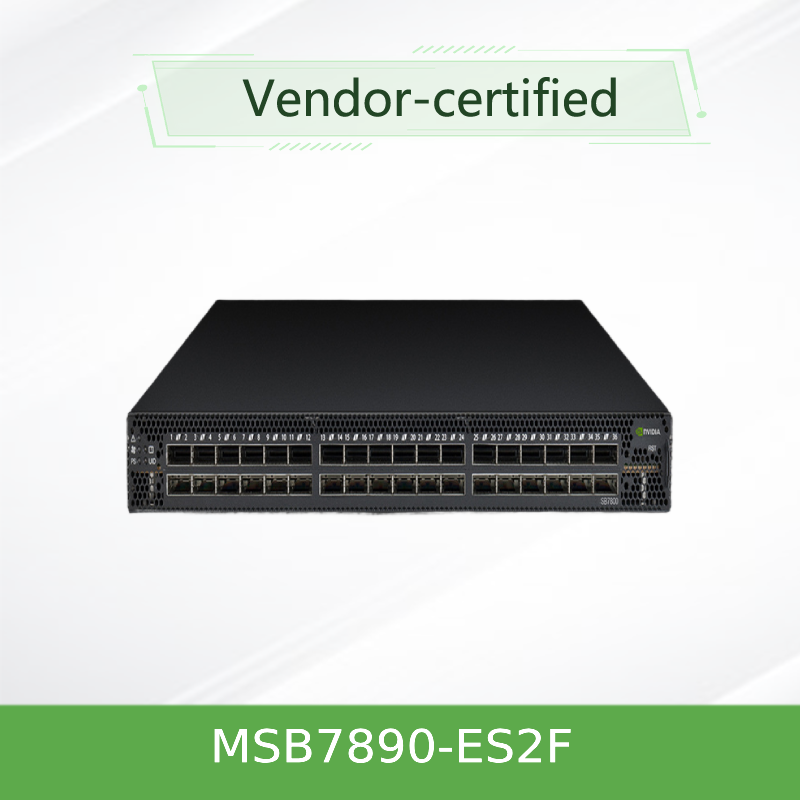 MSB7890-ES2F Mellanox Network Switch 36 port for hpc switch