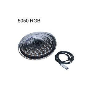 5V RGB 5050SMD Usb Powered Led Strip IP33 IP65 Waterproof Ribbon Tape For TV PC