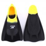 100% Silicone Skin Diving Fins , Travel Snorkel Fins For Diving And Snorkeling