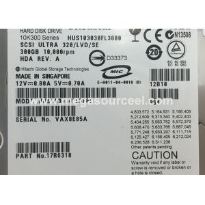 Original Hitachi Server Hard Drive HUS103030FL3800 300 GB SCSI 80 Pin U320 10K