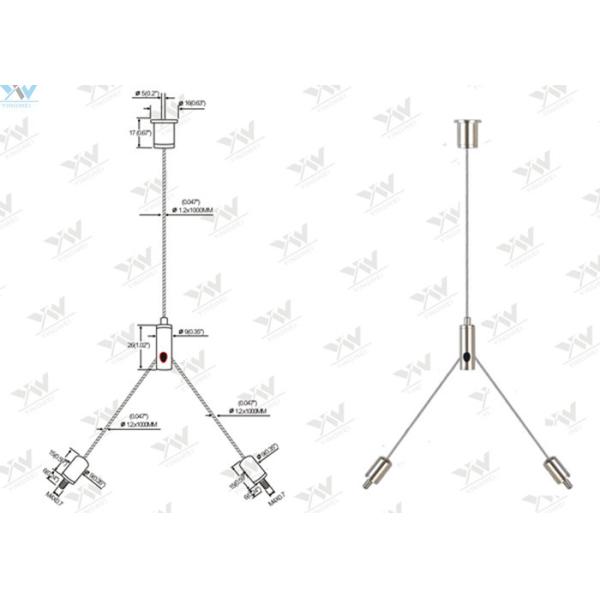 Quality Height Adjustable Wire Hanging Kit Setting And Adjustable Without Utilizing Tools for sale