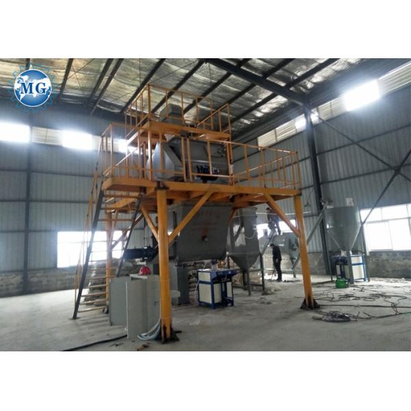 High Efficiency 8 - 10T/H Dry Mortar Production Line Semi Automatic Batch