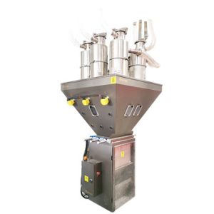 Touch Screen Gravimetric Blenders Plastics Four Components 500kg/H