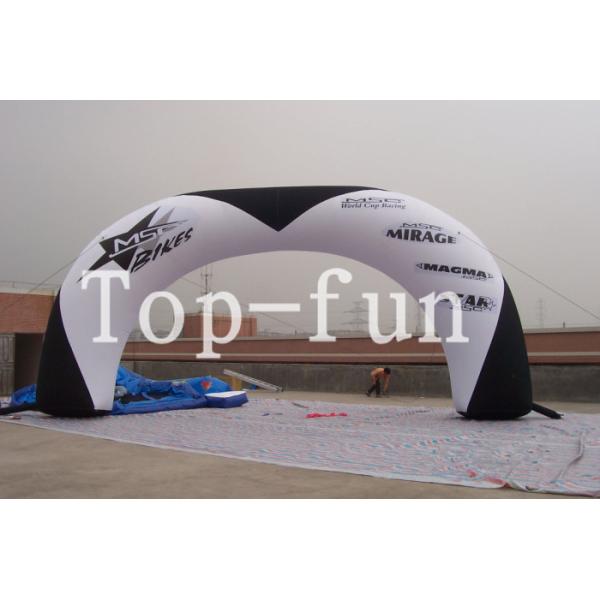 Color Inflatable Advertising Arch / Good Quality Inflatable Rainbow Arch /
