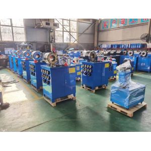 200 Pcs/H Rubber Hose Crimping Machine With 860*640*1300 Mm 600T Crimping Force