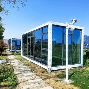 Bending Plate Folding Container House Steel Structure Foldable Mobile Container