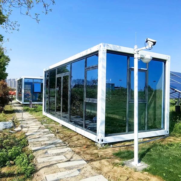 Bending Plate Folding Container House Steel Structure Foldable Mobile Container