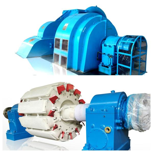 IP54 Protection Grade Pelton Type Turbine Generator for Power Generation in Cast