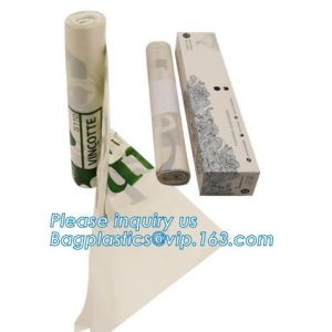 Starch Compostable Disposable Biodegradable Plastic Custom Printed Flat Garbage