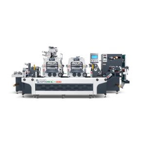 Double Station Flatbed Hot Stamping And Die Cutting Machine High Precision Mdc