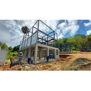 Boxspace 6x3m Pre Manufactured Container Homes Modular Structure Office