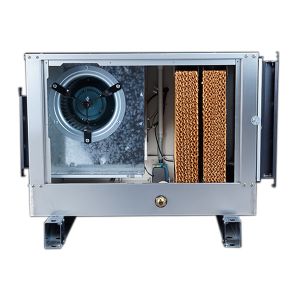 Powerful Smoke Exhaust With Centrifugal Water Curtain Cooling Wind Cabinet