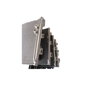 Hydrophilic Water Chiller Microchannel Heat Exchanger Fin Width 26mm