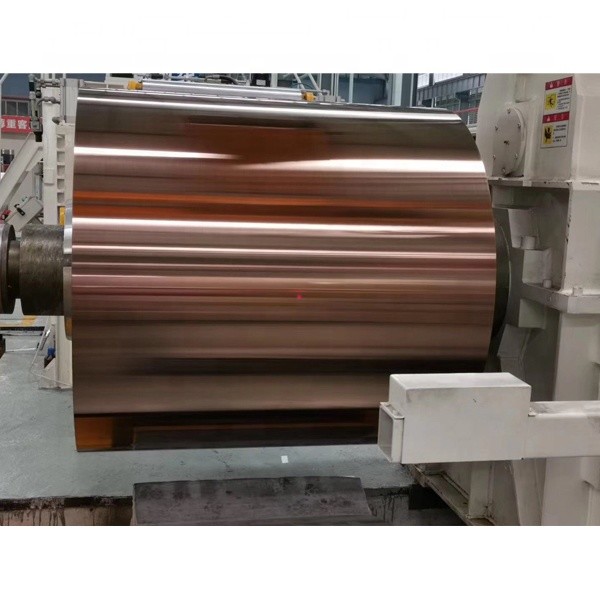 AISI Cold Rolled Steel Coils 201 304 Mirror PVD Rose Gold Plated