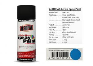 Wholesale 400 Ml Aerosol Spray Paint Light Sky Blue Color For Cleaning Grease / Wax / Rust from china suppliers