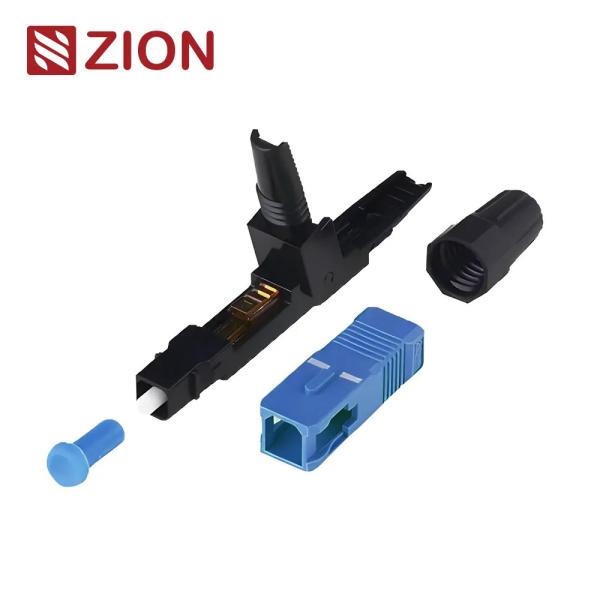 Quality ZCSC01-U60 SC UPC Fast Assembly Fiber Quick Connector for sale