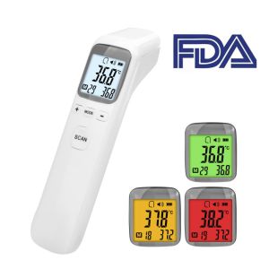 Digital LCD Non Contact Fever Thermometer 3 - 5cm Measuring Distance