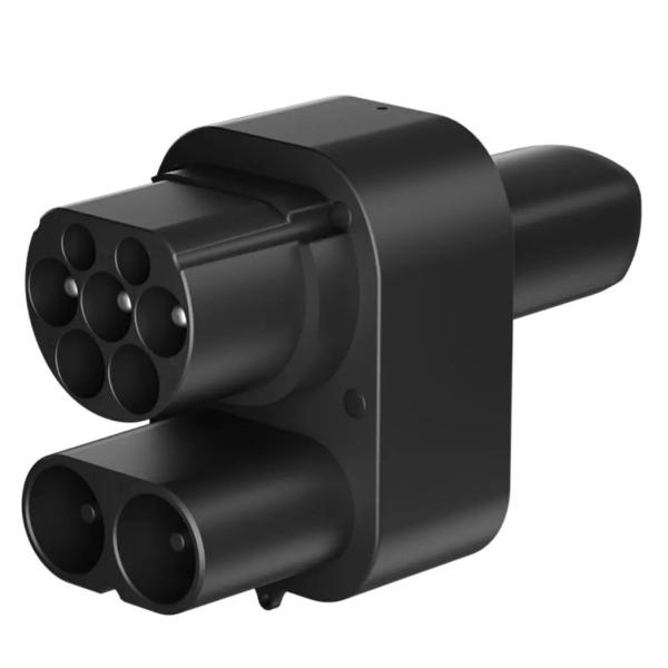 Quality CCS2 To Tesla Adapter DC Fast Charger EV Adapter CCS2 EV converter DC EV charging Adapter 250A For Tesla for sale