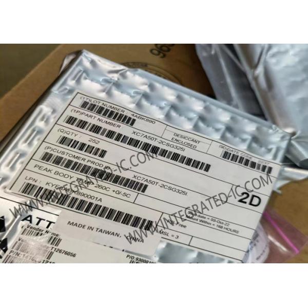 Field Programmable Gate Array XC7A50T-2CSG325I Artix-7 Embedded FPGA Programmabl